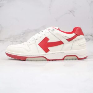 Off-White Out of Office 'White Red'