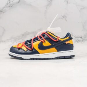 Off-White x Dunk Low 'University Gold'